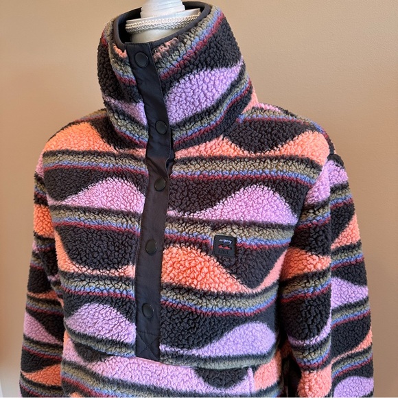 Billabong Women's A/Div Switchback Fleece Pullover Size Small - Picture 7 of 11